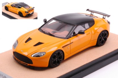 Immagine di ASTON MARTIN V12 ZAGATO 2012 ORANGE W/BLACK ROOF ED.LIM.PCS 10 1:43