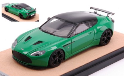 Immagine di ASTON MARTIN V12 ZAGATO 2012 BRILLANT GREEN  W/BLACK ED.LIM.PCS 10 1:43