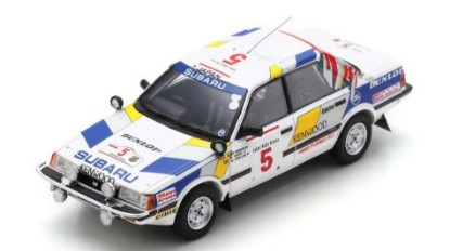 Immagine di SUBARU LEONE 4WD RX TURBO N.5 RALLY SAFARI 1986 M.KIKLAND-R.NIXON 1:43