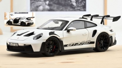 Immagine di PORSCHE 911 GT3 RS 2022 GULF WHITE 1:18
