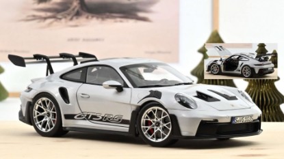 Immagine di PORSCHE 911 GT3 RS 2022 ICE GREY 1:18