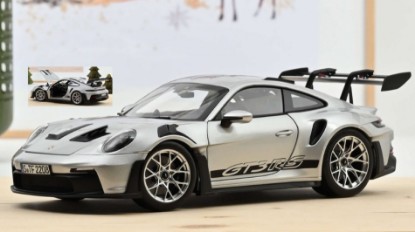 Immagine di PORSCHE 911 GT3 RS 2022 GT MET.SILVER 1:18