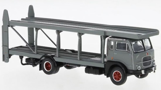 Immagine di FIAT 642 CAR TRANSPORT GREY/BLACK 1:87