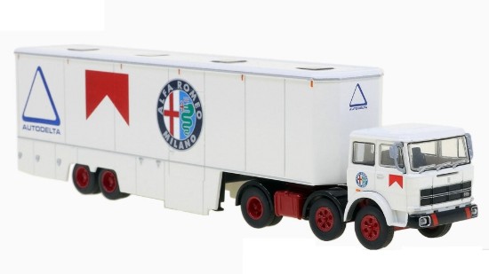 Immagine di FIAT 691 T RENNTRANSPORT ALFA ROMEO 1:87