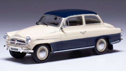 Immagine di SKODA OCTAVIA 1959 BEIGE/BLUE 1:43