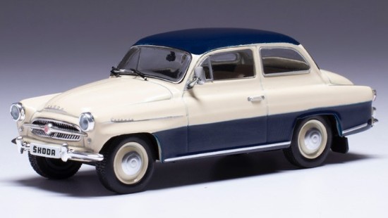 Immagine di SKODA OCTAVIA 1959 BEIGE/BLUE 1:43