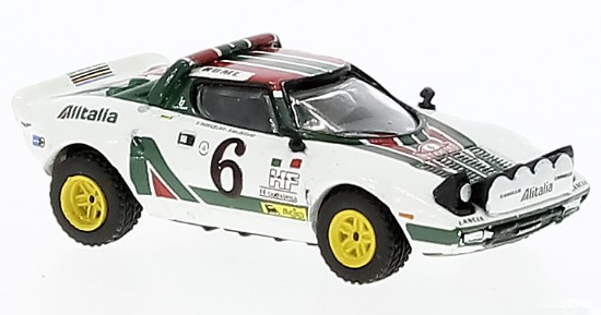 Immagine di LANCIA STRATOS HF N.6 2nd RALLY MONTECARLO 1976 WALDEGAARD-THORSZEL.1:87