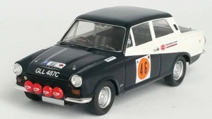 Immagine di FORD CORTINA LOTUS RAC RALLY 1968 SCALTER-HOLMES 1:43
