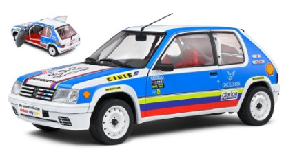 Immagine di PEUGEOT 205 1.9 RALLY SCHWAB COLLECTION 1990 1:18