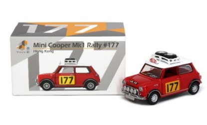Immagine di MINI COOPER MKI RALLY N.177 TINY CITY DIECAST 177 1:64