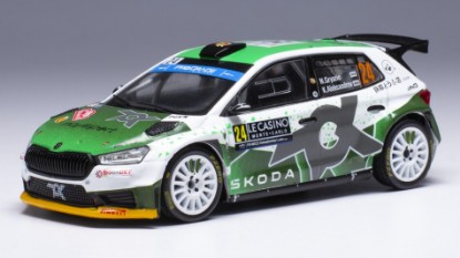 Immagine di SKODA FABIA WRC2 N.2 RALLY MONTE CARLO 2023 GRYAZIN-ALEKSANDROV 1:43