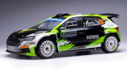 Immagine di SKODA FABIA RALLY2 N.23 RALLY MONTE CARLO 2023 SOLBERG-EDMONDSON 1:18
