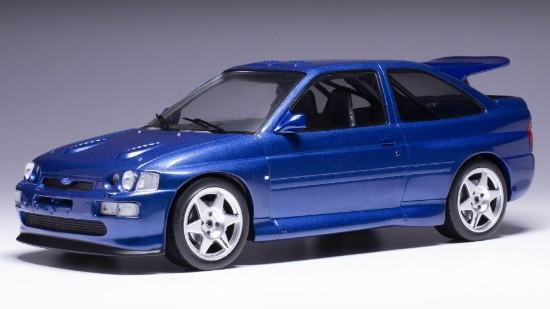 Immagine di FORD ESCORT RS COSWORTH 1996 MET.BLUE READY TO RACE 1:18
