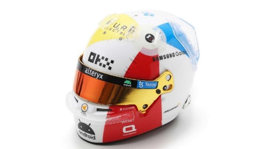 Immagine di CASCO LANDO NORRIS MIAMI GP 2023 MC LAREN 1:5