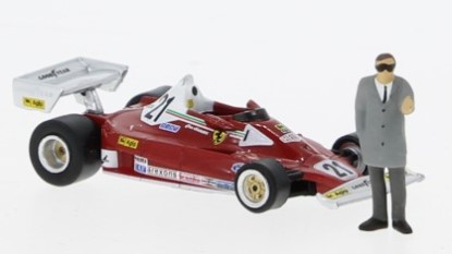 Immagine di FERRARI 312 T2 N.21 1976 G.VILLENEUVE W/FIGURE 1:87