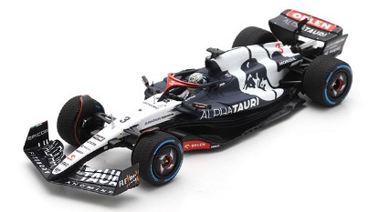 Immagine di ALPHA TAURI AT04 N.3 10th BELGIAN GP 2023 W/WET TYRES D.RICCIARDO 1:43