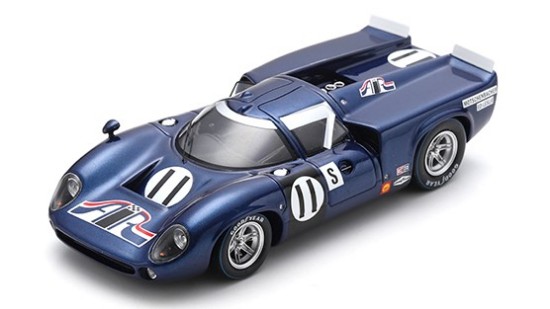 Immagine di LOLA T70 MK3 N.11 12 H SEBRING 1969 L.MOTSCHENBACHER-ED LESLIE 1:43