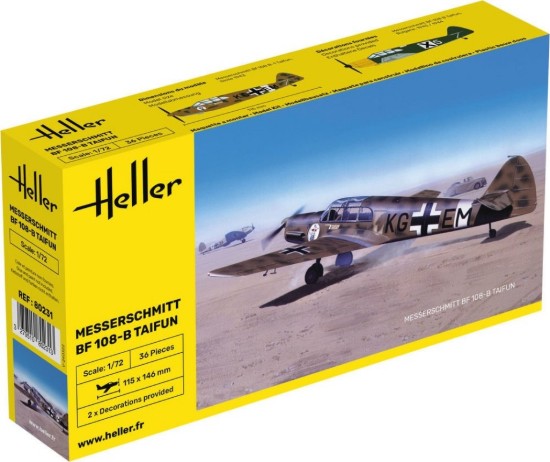 Immagine di MESSERSCHMITT BF 108 B TAIFUN KIT 1:72