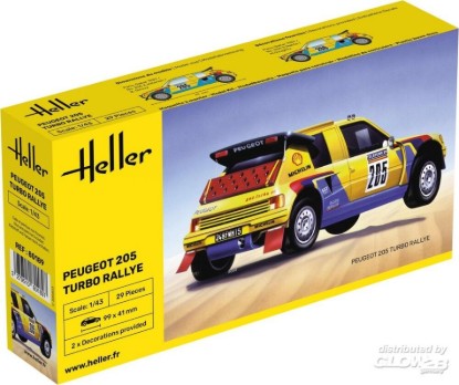 Immagine di PEUGEOT 205 TURBO RALLY KIT 1:43