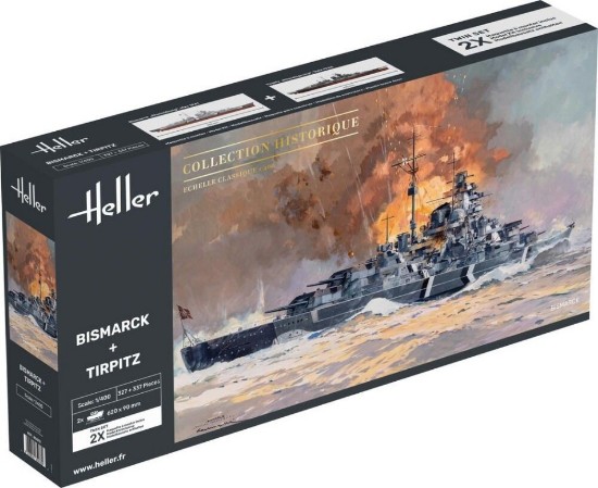 Immagine di BISMARCK + TIRPITZ TWINSET KIT 1:400