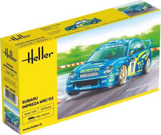 Immagine di SUBARU IMPREZA WRC'02 KIT 1:43