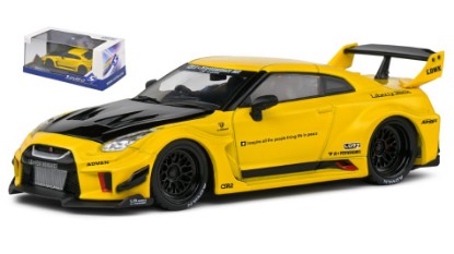 Immagine di NISSAN GT-R (R35) LB WORKS SILHOUETTE COUPE 2019 YELLOW/BLACK 1:43
