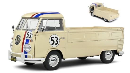 Immagine di VW T1B PICK-UP N.53 1950 HERBIE 1:18