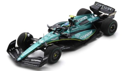 Immagine di ASTON MARTIN AMR23 N.14 2nd MONACO GP 2023 FERNANDO ALONSO 1:43