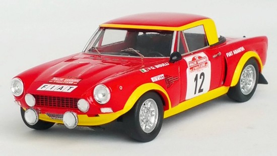 Immagine di FIAT 124 ABARTH N.12 2nd SANREMO RALLY 1974 BISULLI-ROSSETTI 1:43