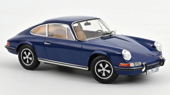 Immagine di PORSCHE 911 S 1969 BLUE 1:18