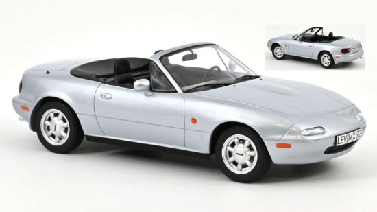 Immagine di MAZDA MX-5 1989 SILVER 1:18