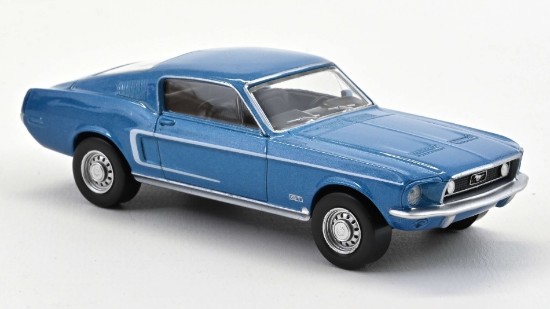 Immagine di FORD MUSTANG FASTBACK 1968 ACAPULCO BLUE 1:43