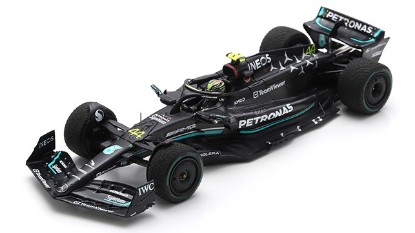Immagine di MERCEDES F1 N.44 4th MONACO GP 2023 LEWIS HAMILTON 1:43
