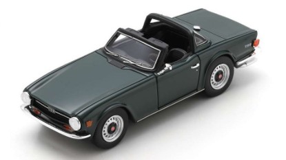 Immagine di TRIUMPH TR6 GREEN W/HARD TOP OPEN 1:43