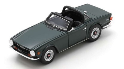 Immagine di TRIUMPH TR6 GREEN W/HARD TOP OPEN 1:43