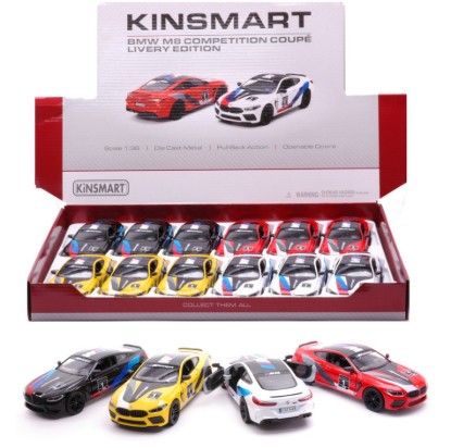 Immagine di BMW M8 COMPETITION COUPE' LIVERY EDITION COL.ASS.cm 12,5 1:38