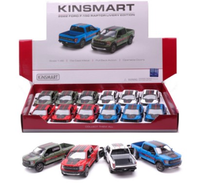 Immagine di FORD F-150 RAPTOR 2022 COL.ASS.cm 12,5 1:46