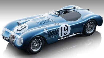 Immagine di JAGUAR C-TYPE N.19 WINN.GOODWOOD 1953 I.STEWART-N.SANDERSSON 1:18