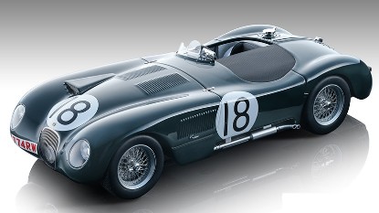 Immagine di JAGUAR C-TYPE N.18 WINN.LE MANS 1953 T.ROLT-D.HAMILTON 1:18