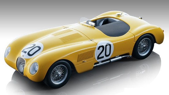 Immagine di JAGUAR C-TYPE N.20 LE MANS 1953 R.LAURENT-C.DE TORNACO 1:18