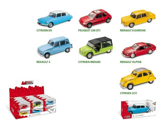 Immagine di AUTO VINTAGE ASS.1:43 Pz.24