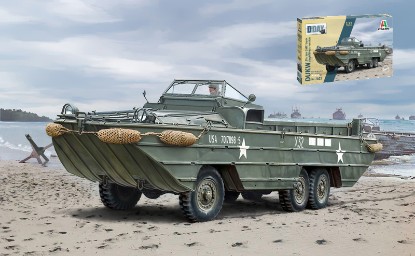 Immagine di DUKW 2 1/ Ton GMC TRUCK AMPHIBIOUS VERSION D-DAY 80th ANNIV.KIT 1:72