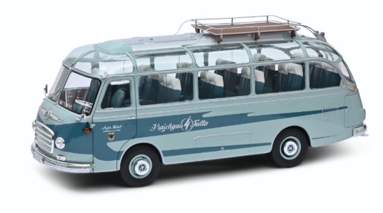 Immagine di SETRA S6 AUTOBUS 1955 BLUE/LIGHT BLUE 1:18