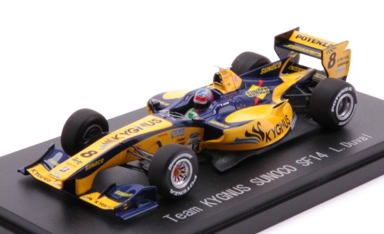 Immagine di SUPER FORMULA N.8 TEAM KYGNUS SUNOCO SF14 L.DUVAL 1:43