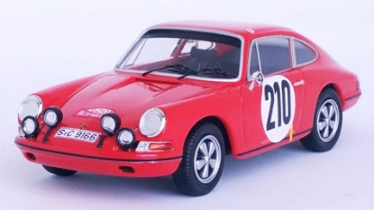 Immagine di PORSCHE 911 T 1st MONTE CARLO RALLY 1968 ELFORD-STONE 1:43