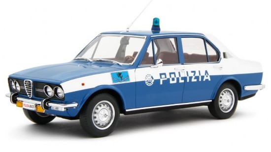 Immagine di ALFA ALFETTA 1.8 1972 POLIZIA 1:18