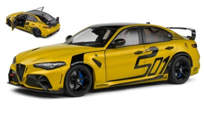 Immagine di ALFA ROMEO GIULIA GTA NAGEMAAKT 2022 YELLOW 1:18