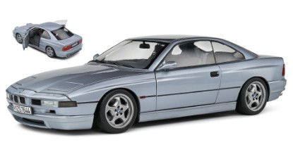 Immagine di BMW 850 (E31) CSI 1992 MET.ARCTIC SILVER 1:18