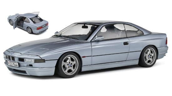 Immagine di BMW 850 (E31) CSI 1992 MET.ARCTIC SILVER 1:18