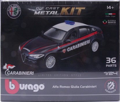 Immagine di ALFA ROMEO GIULIA CARABINIERI KIT 1:24